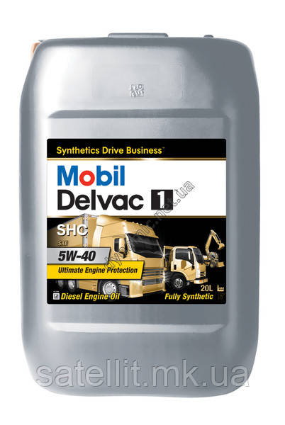 Олива моторна MOBIL DELVAC 1 SНС 5W40 20 л.