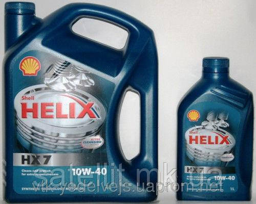Олива моторна SHELL 10W40 HX7 SM/CF 1L