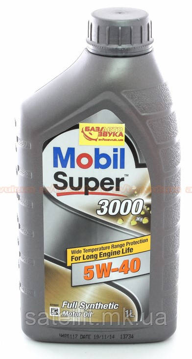 Олива моторна Mobil 5W40 (Super 3000) 1L