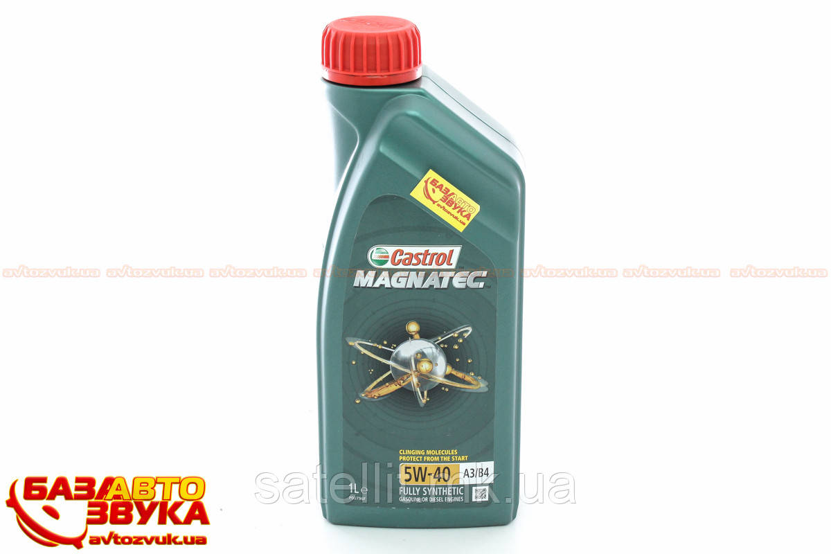 Олива моторна CASTROL 5W40 Magnatec 1L, SL/CF. A3/B4