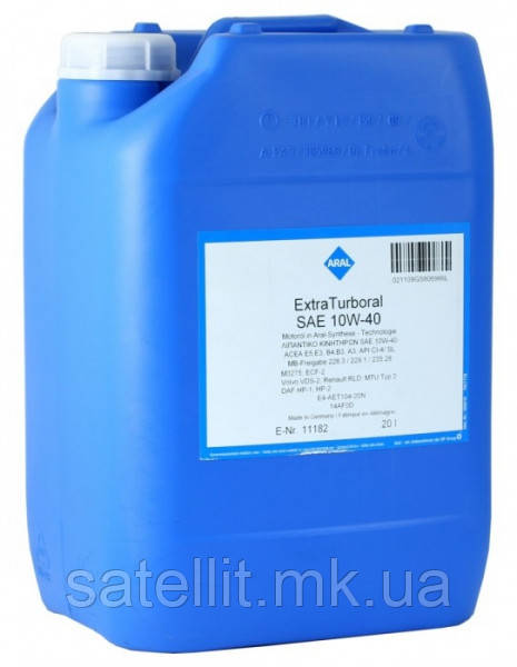 Олива моторна ARAL 10W40 Turboral 20L