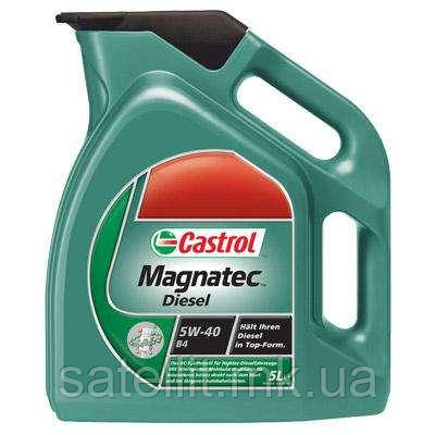 Олива моторна CASTROL 5W40 Diesel 4L, 15C4AA