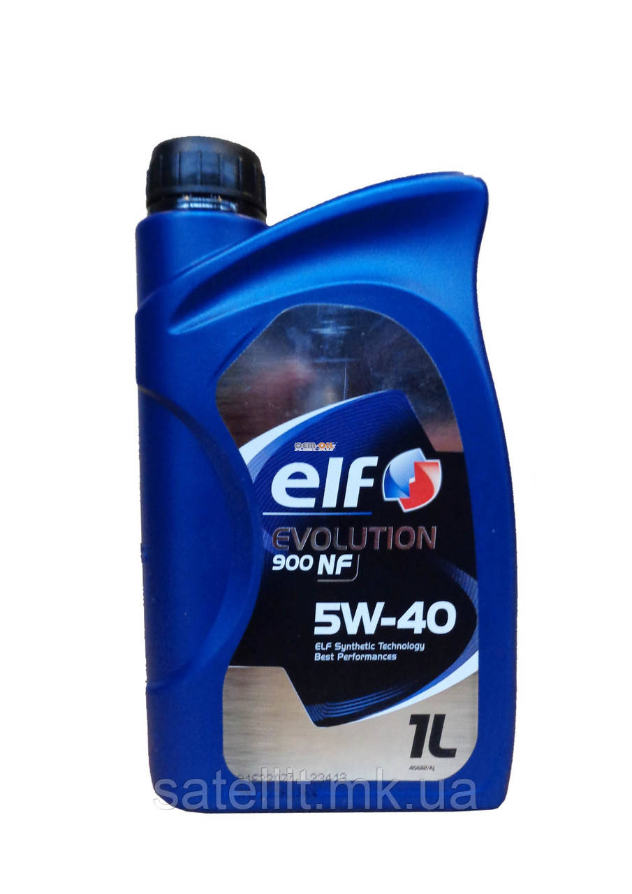 Олива моторна ELF 5W40 EVOLUTION 900 NF (1 л) A3/B4 SL/CF, 2927953/213911