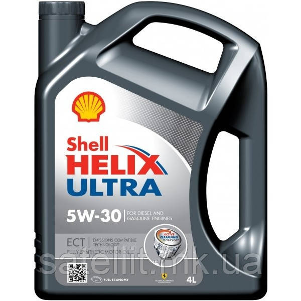 Олива моторна SHELL 5W30 4L, Ultra ECT C3