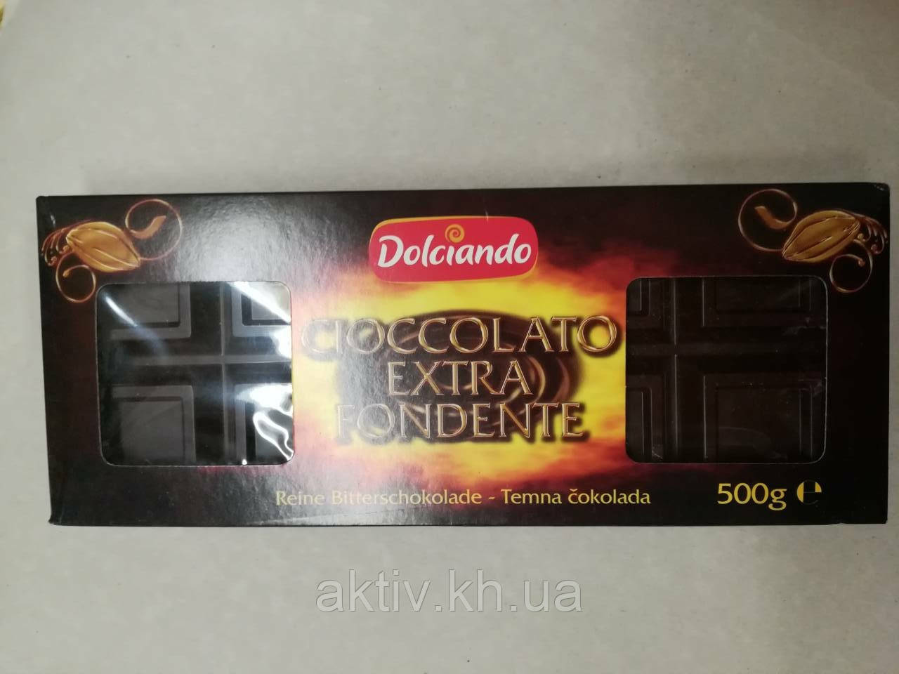 Шоколад Dolciando чорний 500 г