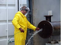 Чищення теплообмінників водоструменевим методом апарат високого тиску