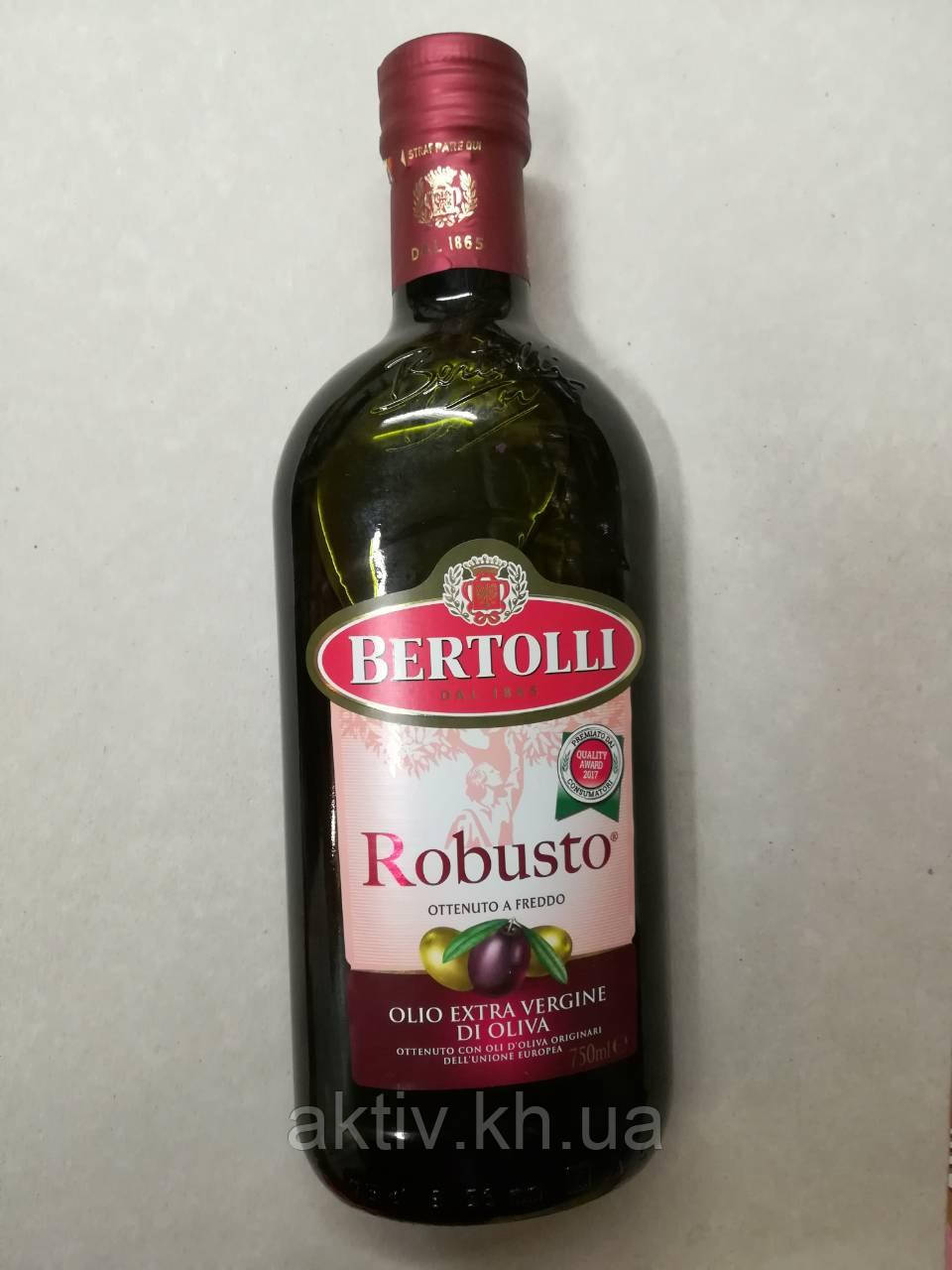 Олія оливкова Bertolli Robusto 750 гр