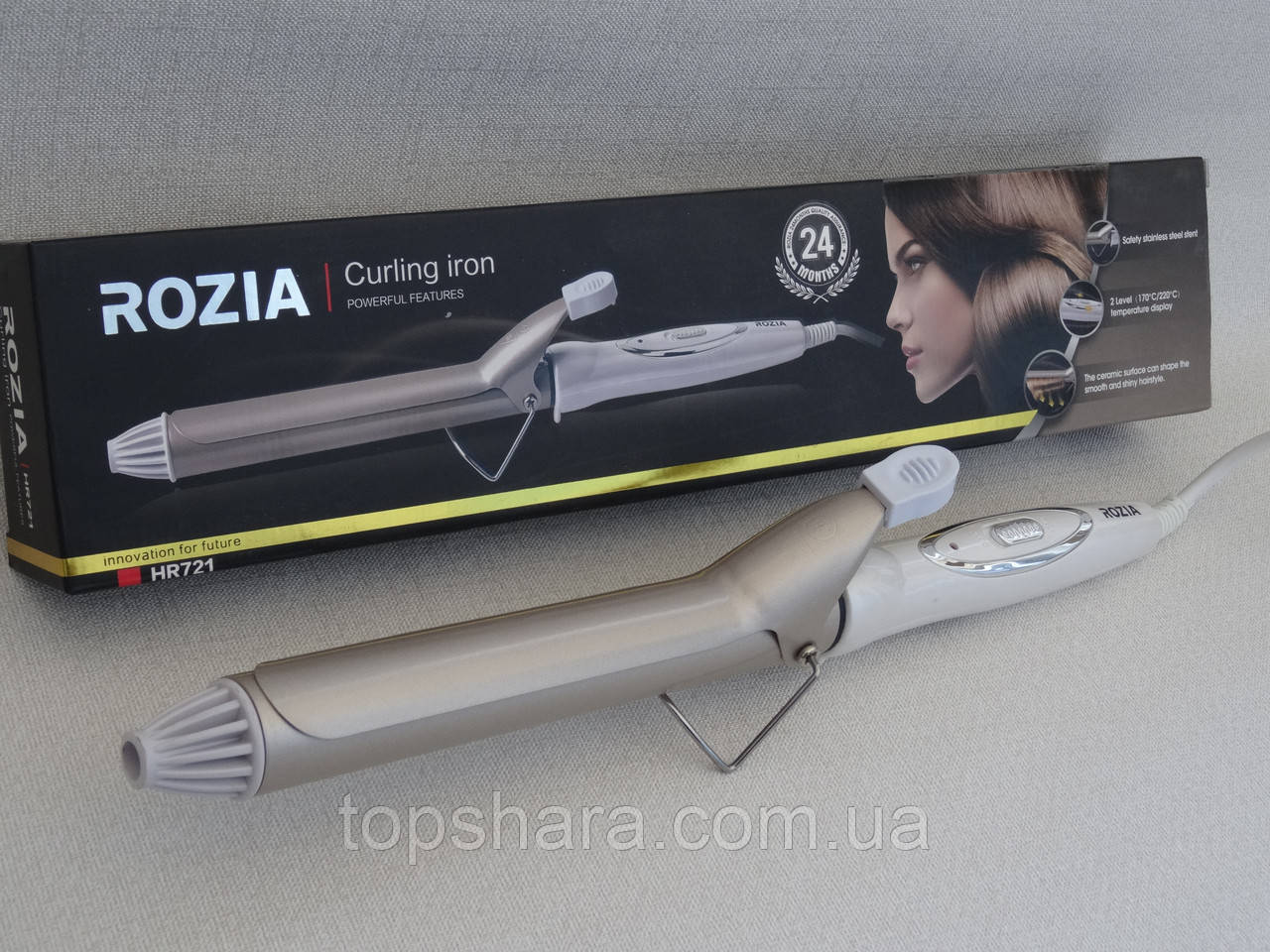 Плойка для волосся Rozia Curling iron HR721