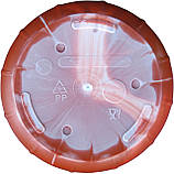 Горщик для квітів пластиковий Марид із підставкою 2,5 літра (ПП КВВ), фото 2