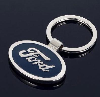 Брелок у вигляді значка FORD (форд) горизонтального метал SKU0000830