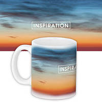 Чашка з принтом Inspiration 330 мл (KR_ORG021)