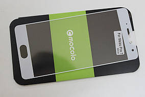 Захисне скло Meizu Pro 7 Full Cover Black, White (Mocolo 0.33 mm)