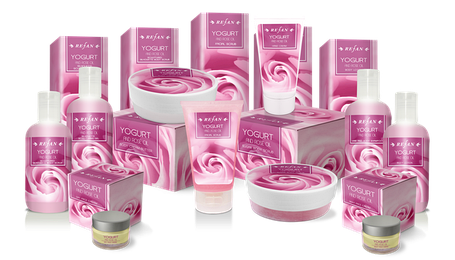 Серія " Йогурт і масло троянди "