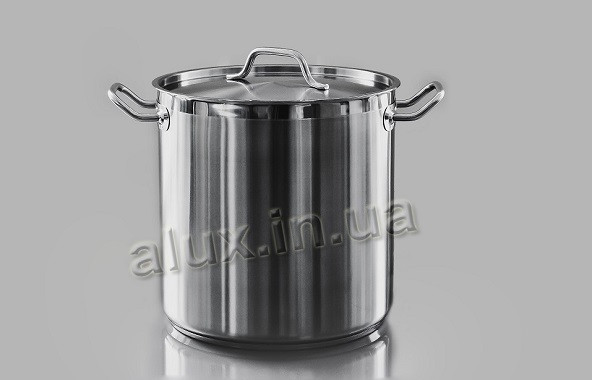 Каструля висока з кришкою d28*h28 17.2 л, фото 1