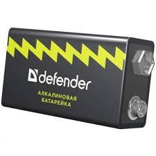 Батарейка крона DEFENDER Alcaline 9V/6LR61