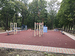 Гумове покриття Teking Kids C для дитячих майданчиків, фото 3