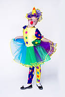 Клоунесса "Инесса" карнавальный костюм для девочки