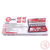 Набір мітчиків та плашок 32 од INTERTOOL SD-8032 За передоплатою