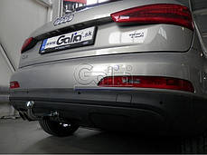 Фаркоп Audi Q3 2011-2018 (Ауді Q3) оцинкований V0697i, Швидкознімний автомат на ручці, фото 3