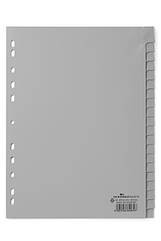 Роздільники пластикові 1-20 формату A4 DURABLE