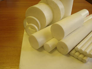 Фторопласт ф-4 (P.T.F.E) стрижні (прутки), пластини (листи)