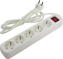 Мережевий подовжувач Defender s518, 5 розеток, 1,8 м