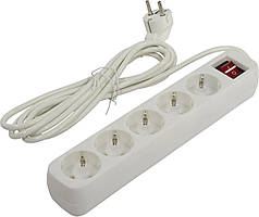 Мережевий подовжувач Defender s530, 5 розеток, 3м