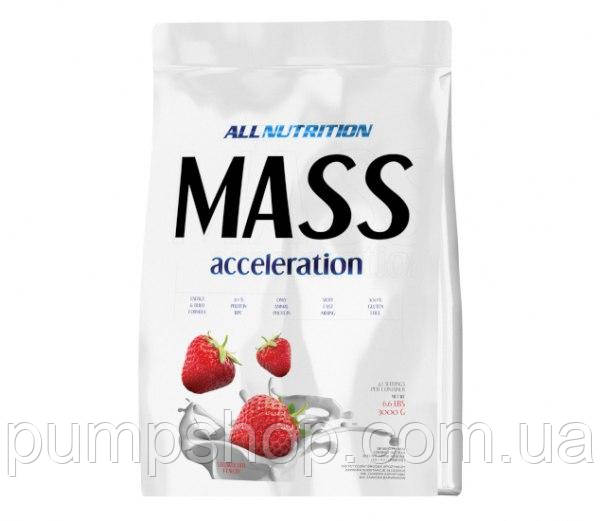 Гейнер AllNutrition MASS Acceleration 1 кг (20% білка)