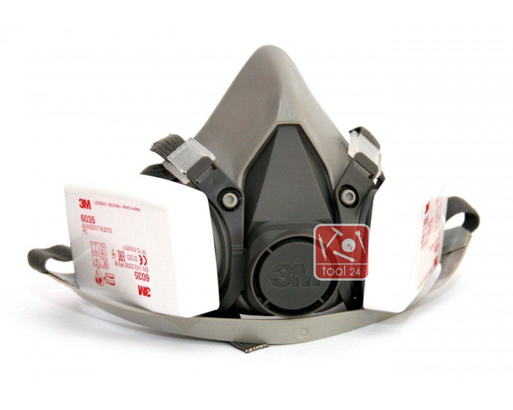 Респіратор 3M 6200 фільтр пиловий 3M 6035, фото 1