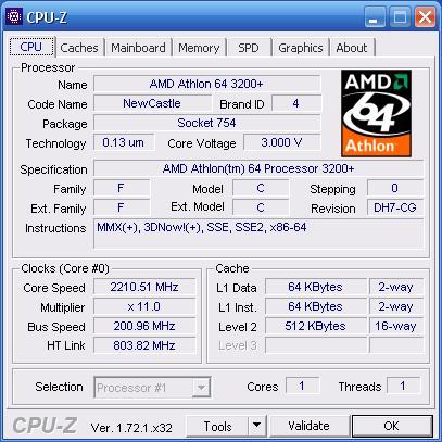CPU-Z Оперативная_память_ДДР_1Гб 