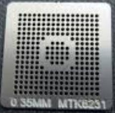BGA трафарет 0,35 mm MTK6231
