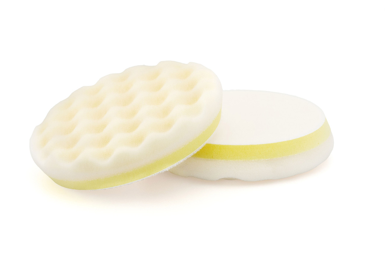 Полірувальний круг ультра м'який вафельний - Flexipads VIPER 155 мм. бежево-жовтий (VP680)