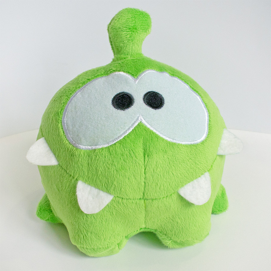 Ам Ням М'яка іграшка Om Nom (Ам Ням) задоволений 17 см