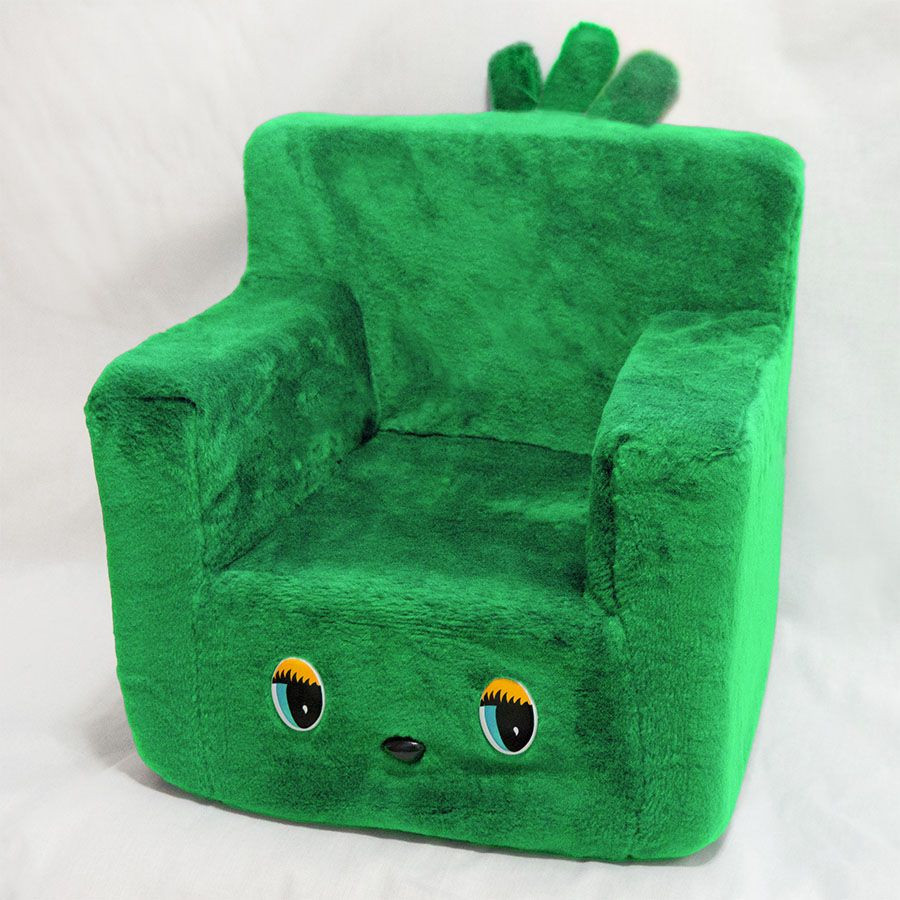 Дитяче крісло зелений колір