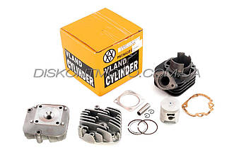 Циліндр на Honda DIO 72cc ZX AF34/35, LEAD AF48 (d48 мм) + головка VLAND