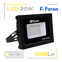 Светодиодный LED прожектор Feron LL-520 20W 28LED 6400K 1600Lm