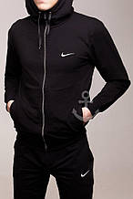 Чоловічий спортивний костюм Nike чорний (осінь)