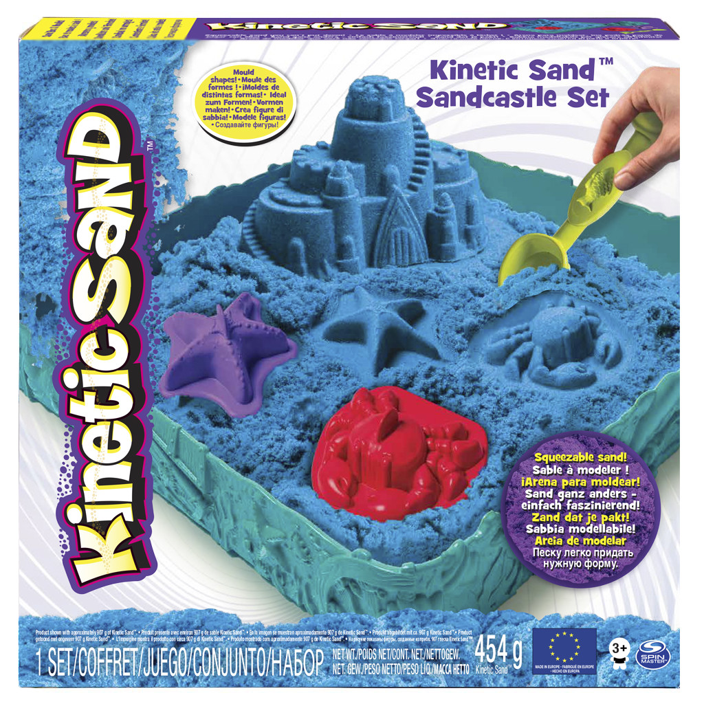 Набір Кінетичного песк - Kinetic San Замок з піску Kinetic Sand 71402B блакитний