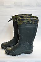 Чоботи чоловічі гумові оптом зелені Dreamstan