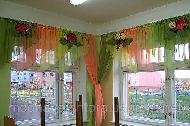 Комплект штор "Сонечко" для дитячих садків, шкіл, дитячих таборів, санаторіїв