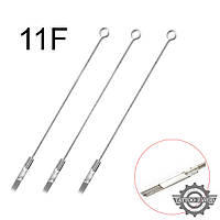 Голки для тату стерильні 11F (Flat)