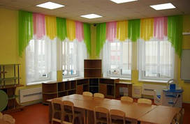 Комплект штор "Райдуга" для дитячих садків, шкіл, дитячих таборів, санаторіїв
