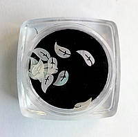 Перламутровые фигурки, ракушка, для аквариумного дизайна ногтей RENEE IM 05-04