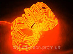 Холодний неон 2.2 мм. — світловий дріт 2-го кліт. Колір оранжевий. (розниця, опт)