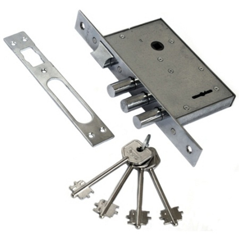 Замок врізний Avers R23/S6-CR хром (Китай)