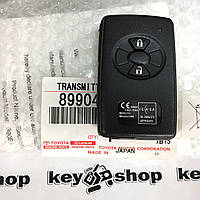 Оригинальный смарт ключ для Toyota Rav4 (Тойота Рав4) 2кнопки, chip 6B, P1:98, 433MHz