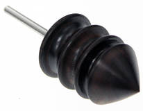 Слікер із Африканського чорного дерева для оброблення краю шкіри