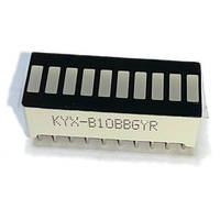 Світлодіодна лінійна шкала KYX-B10BBGYR