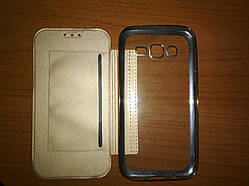 Чохол обкладинка Meizu M3/M3s книжка золотиста Royal Case