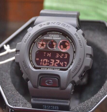 Casio DW 6900MS 1 G Shock G Force Black Military